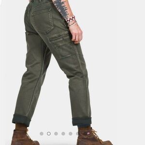 Dovetail women’s Shop Pant 6 / 30 Olive Green work pants